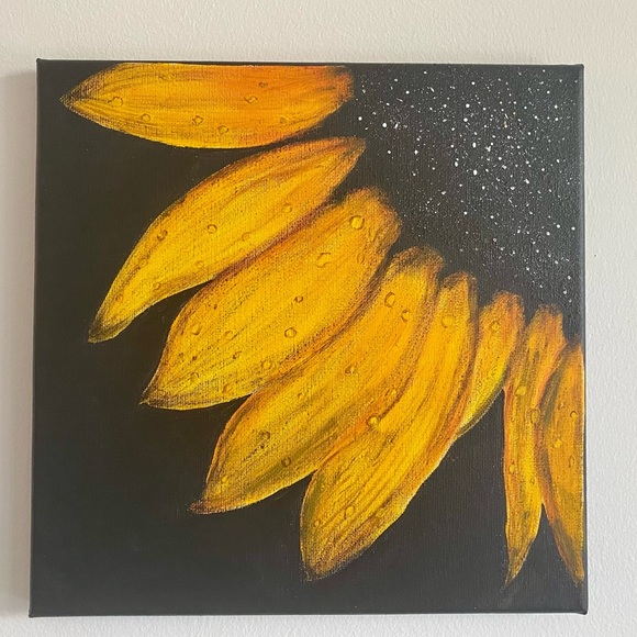 Sunflower painting - Picture 1 of 3